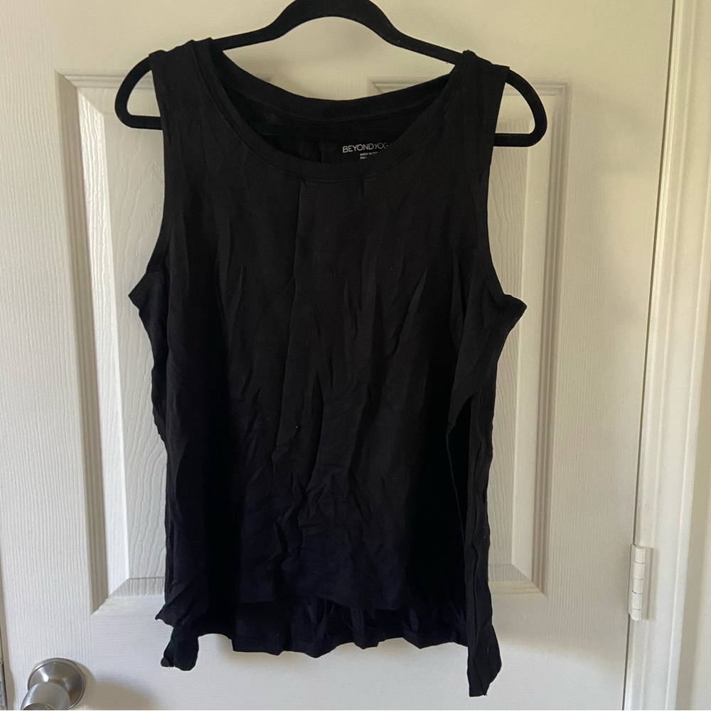 Beyond Yoga Classic Black Tank Top